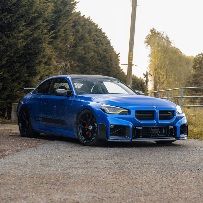 TRE CARBON FRONT LIP BMW M2 G87 - MP STYLE | SWISS HOMOLOGATED