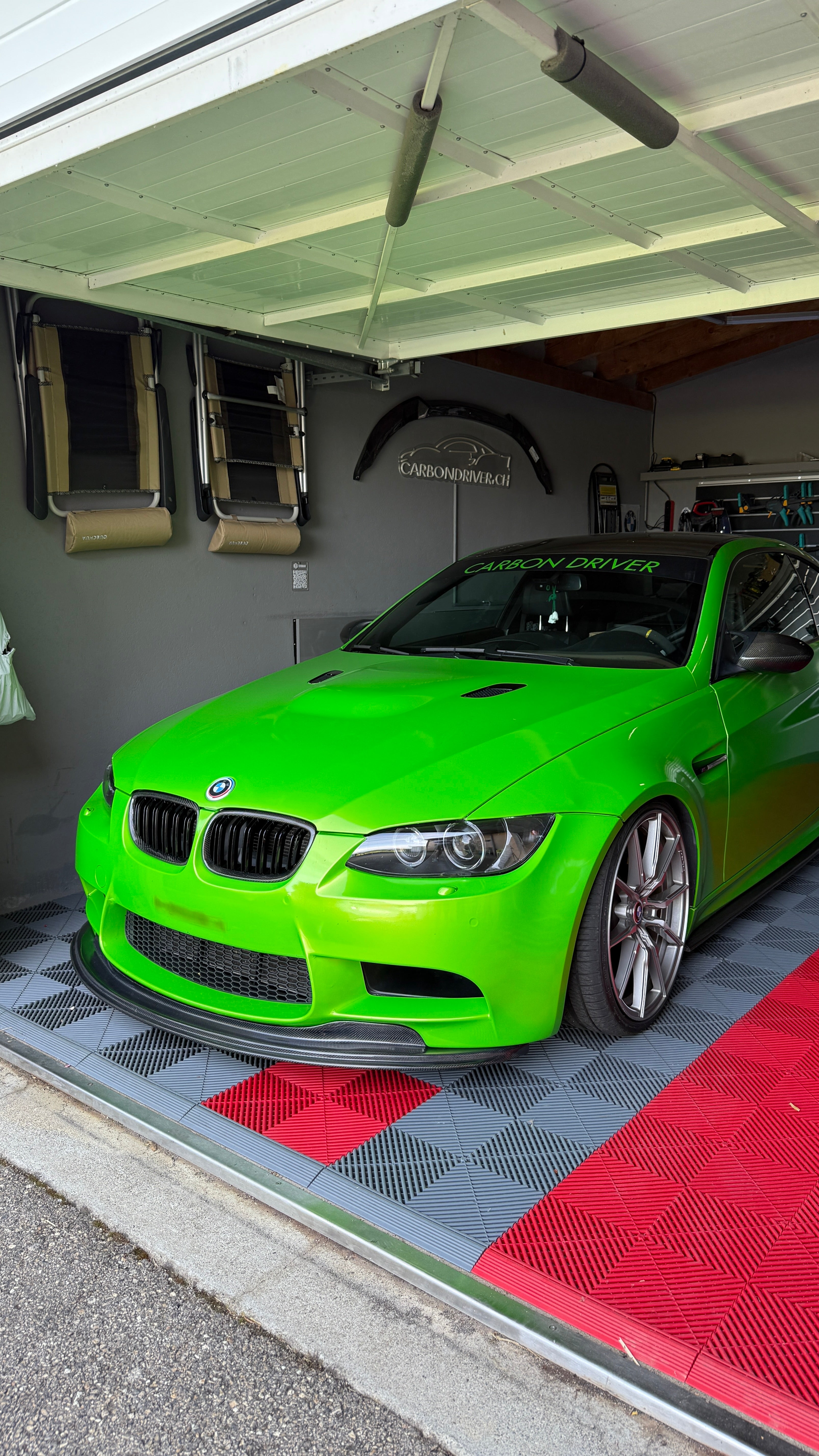 CT CARBON FRONT LIP BMW M3 E9X - GTS STYLE | SWISS HOMOLOGATED