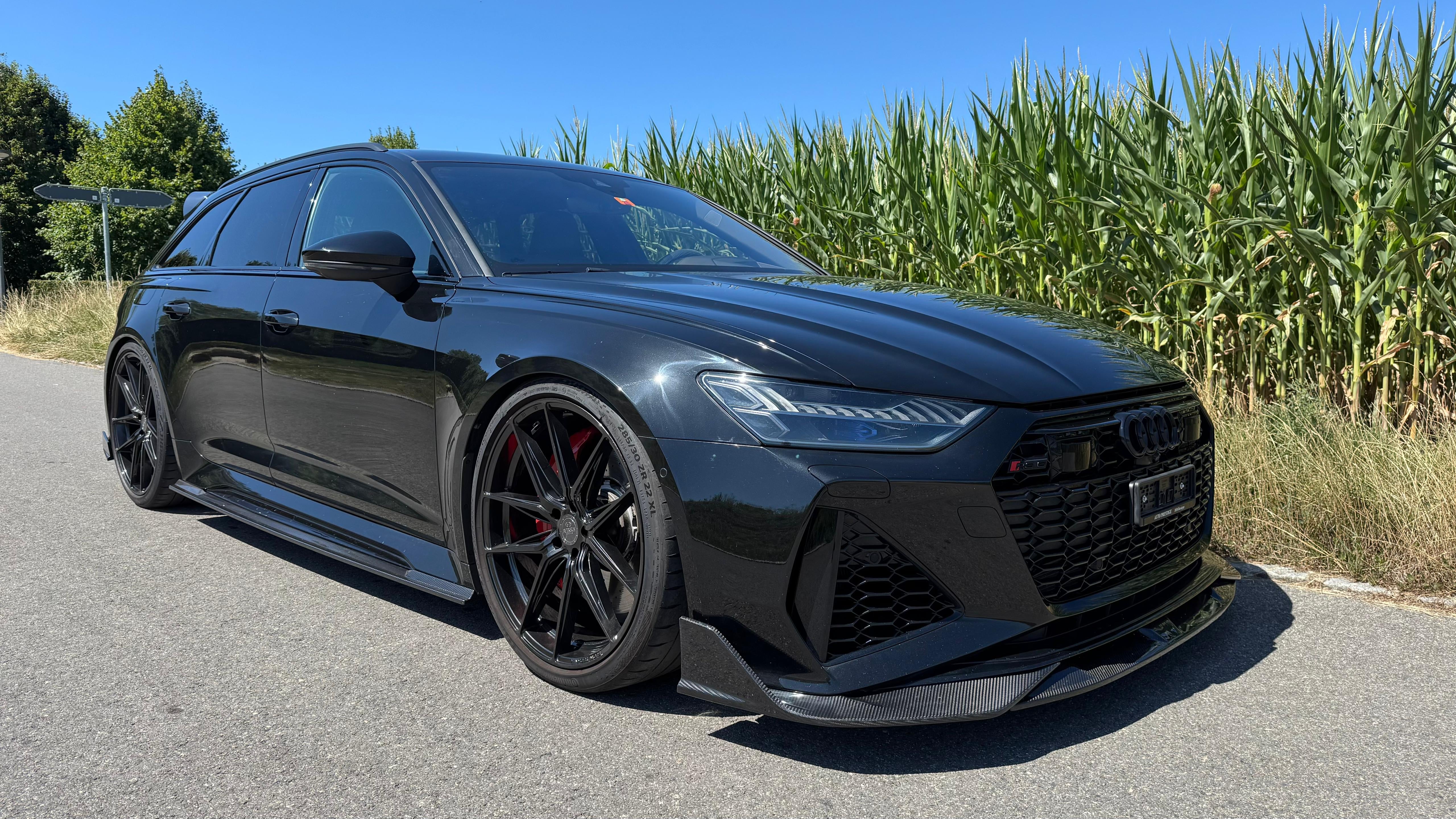 CT CARBON FRONT LIP AUDI RS6/RS7 C8 - CT DESIGN | SWISS HOMOLOGATED