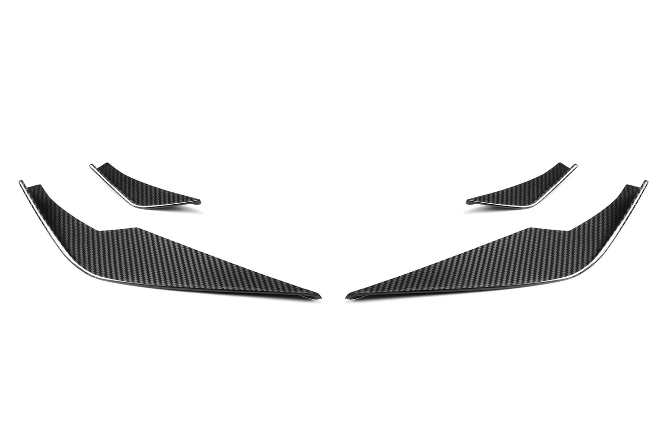 CARBON FACTORY FRONT CANARDS BMW M3/M4 G8X - VS STYLE | SWISS HOMOLOGATED