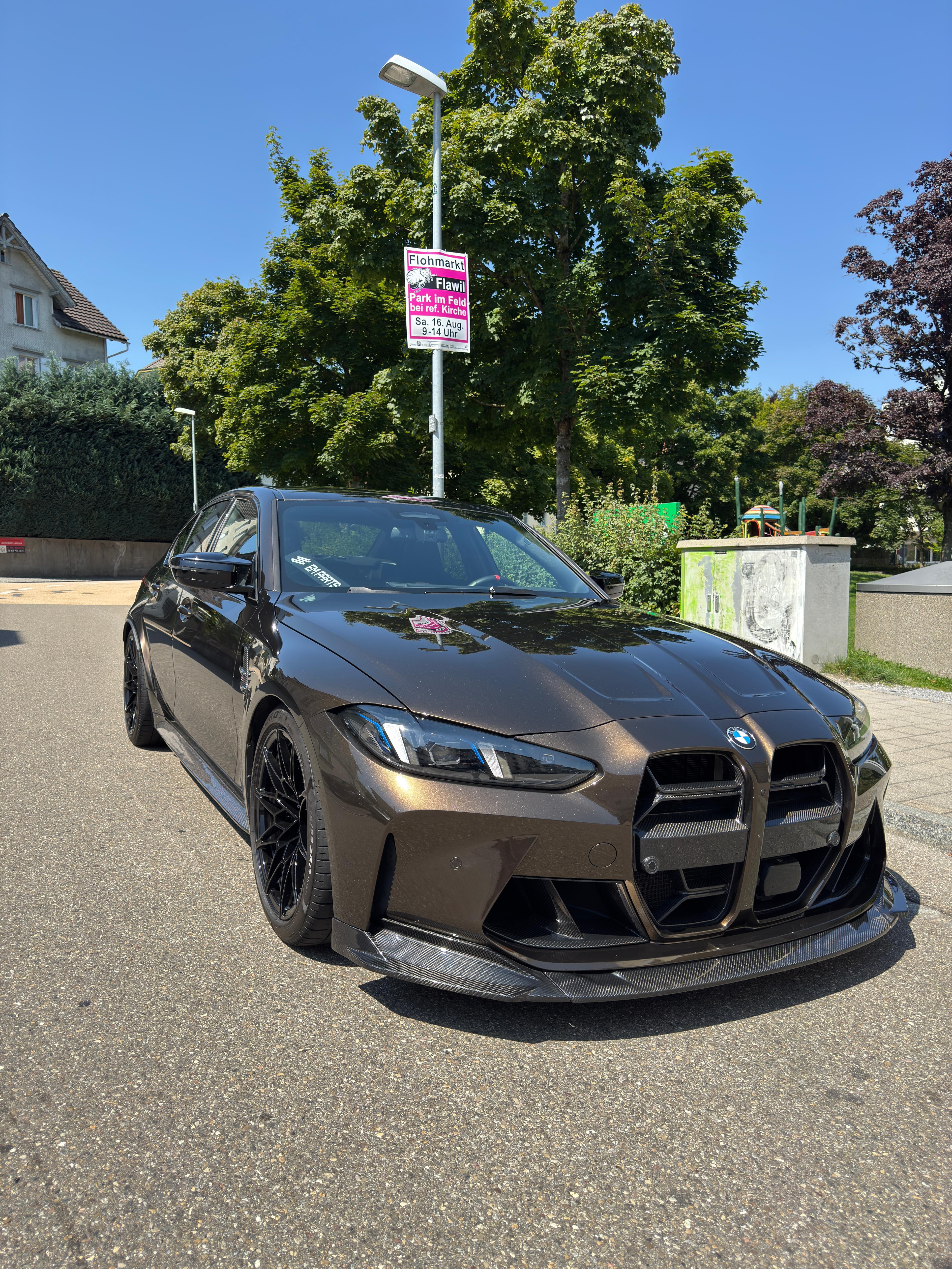EMP CARBON FRONT LIP BMW M3/M4 G8X - SP2 | SWISS HOMOLOGATED