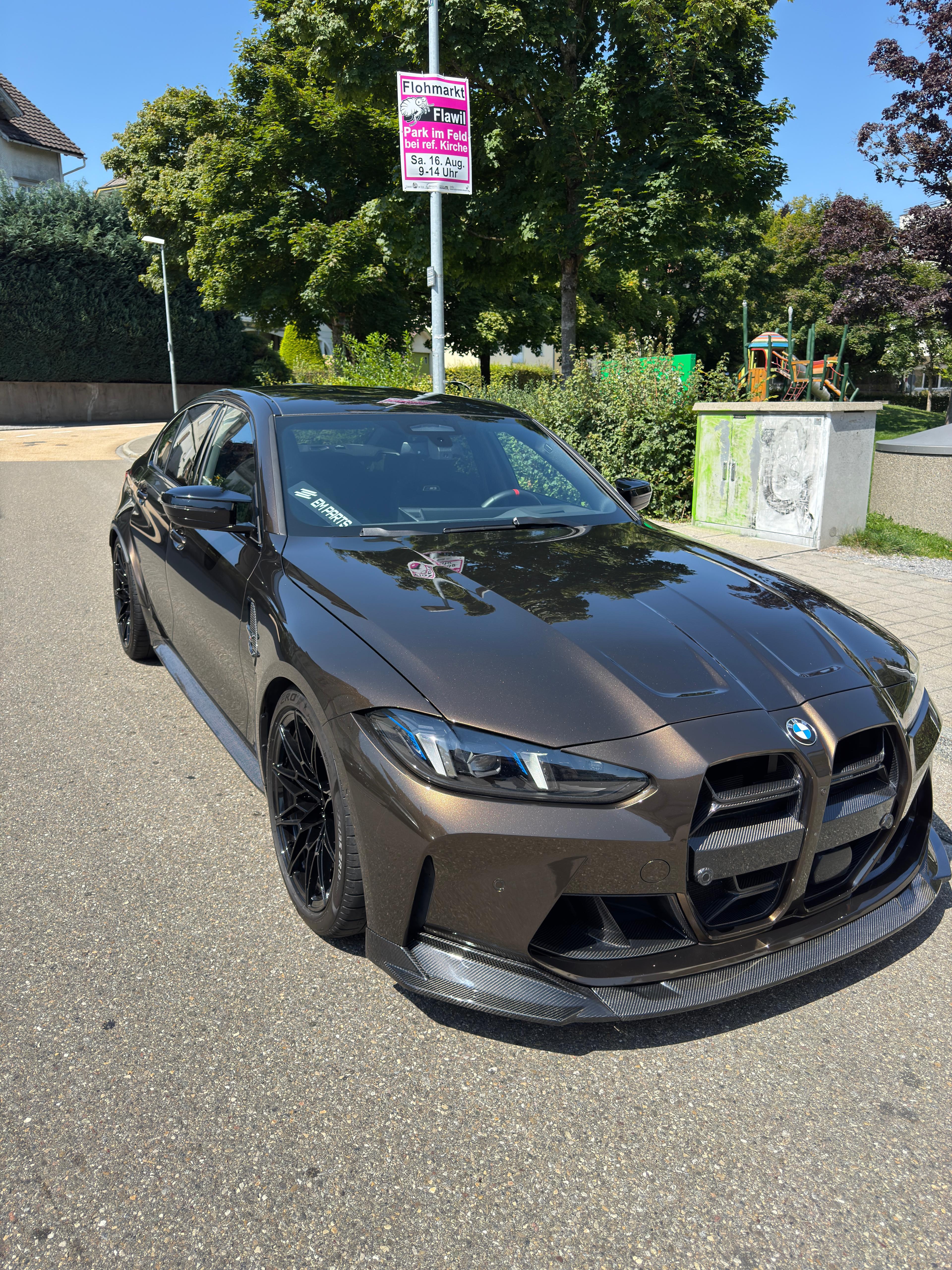 EMP CARBON FRONT LIP BMW M3/M4 G8X - SP2 | SWISS HOMOLOGATED