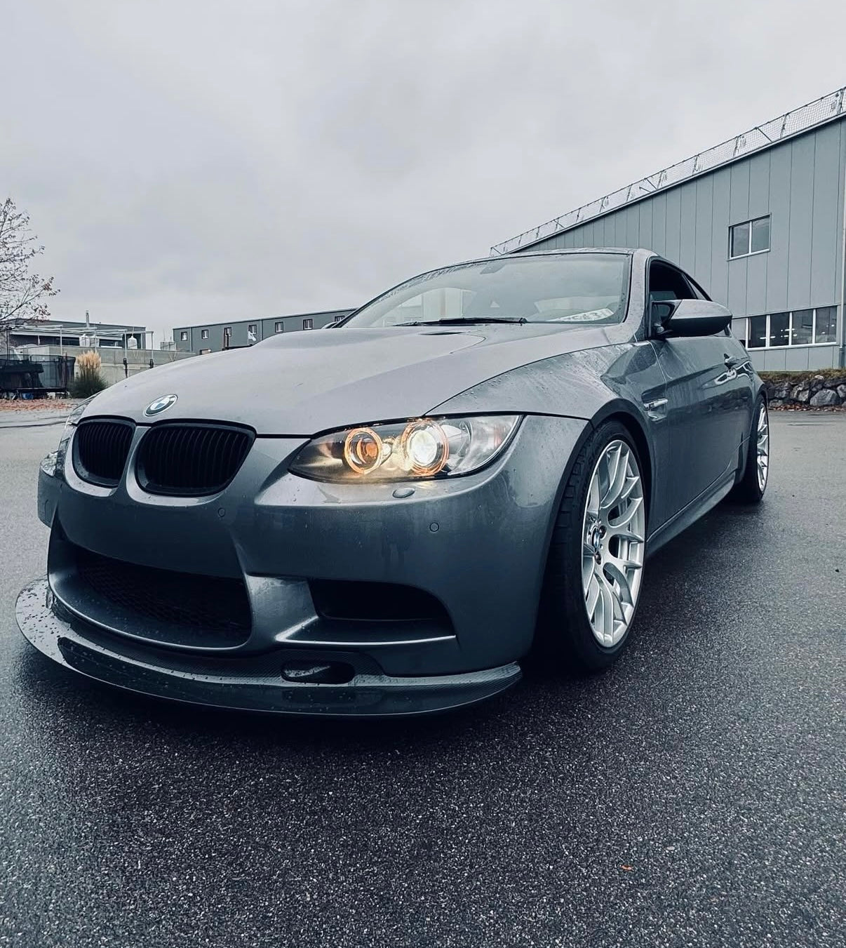 AM CARBON FRONT LIP BMW M3 E9X - GT4 | SWISS HOMOLOGATED