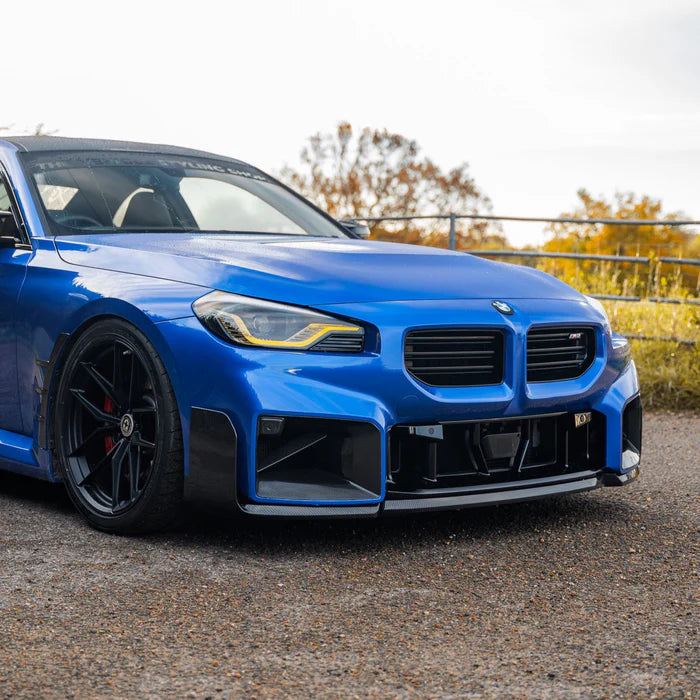 TRE CARBON FRONT LIP BMW M2 G87 - MP STYLE | SWISS HOMOLOGATED