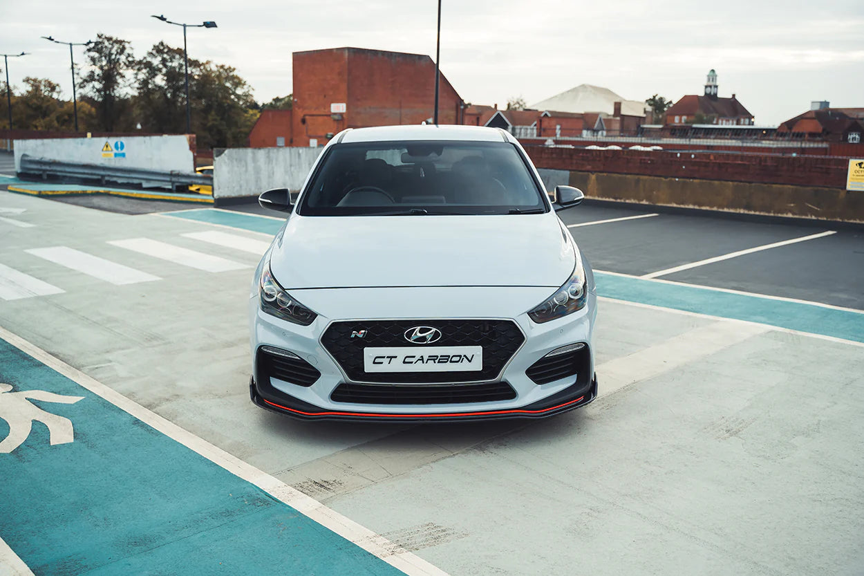 CT CARBON FRONT LIP HYUNDAI I30N (PRE-FACELIFT) - CT DESIGN | PRE-HOMOLOGATION OFFER
