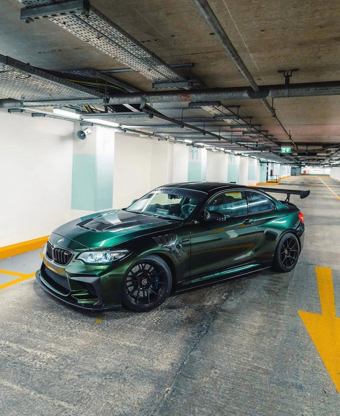 AUTOID ESSENTIALS CARBON SIDE SKIRTS BMW F87 | SWISS HOMOLOGATED