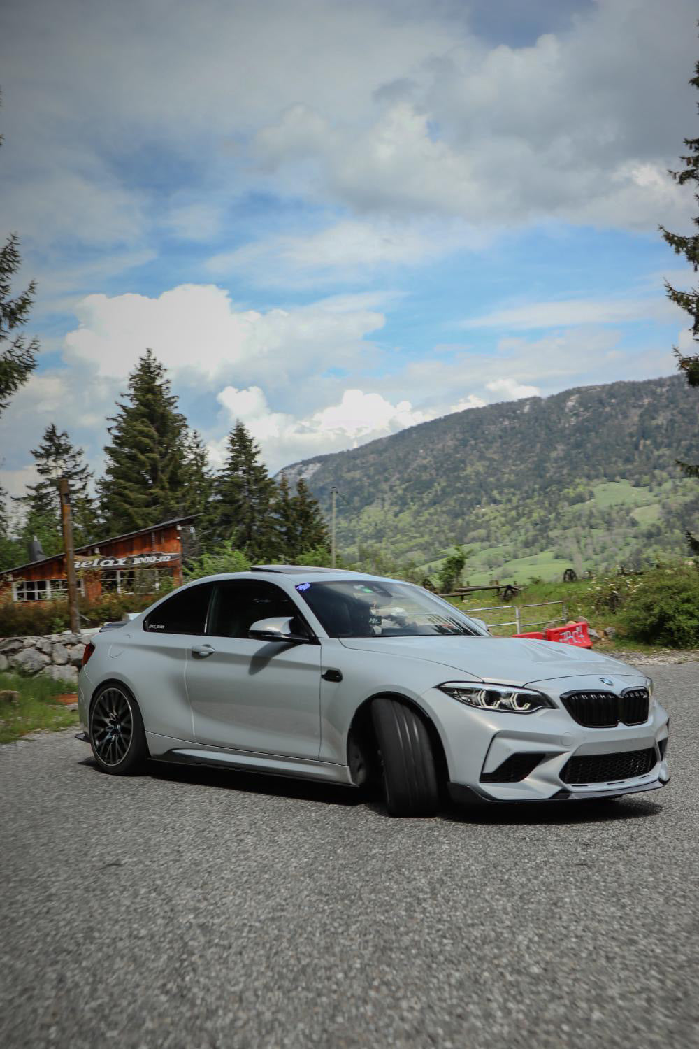 CT CARBON FRONT LIP BMW F87 M2C - MP STYLE | SWISS HOMOLOGATED