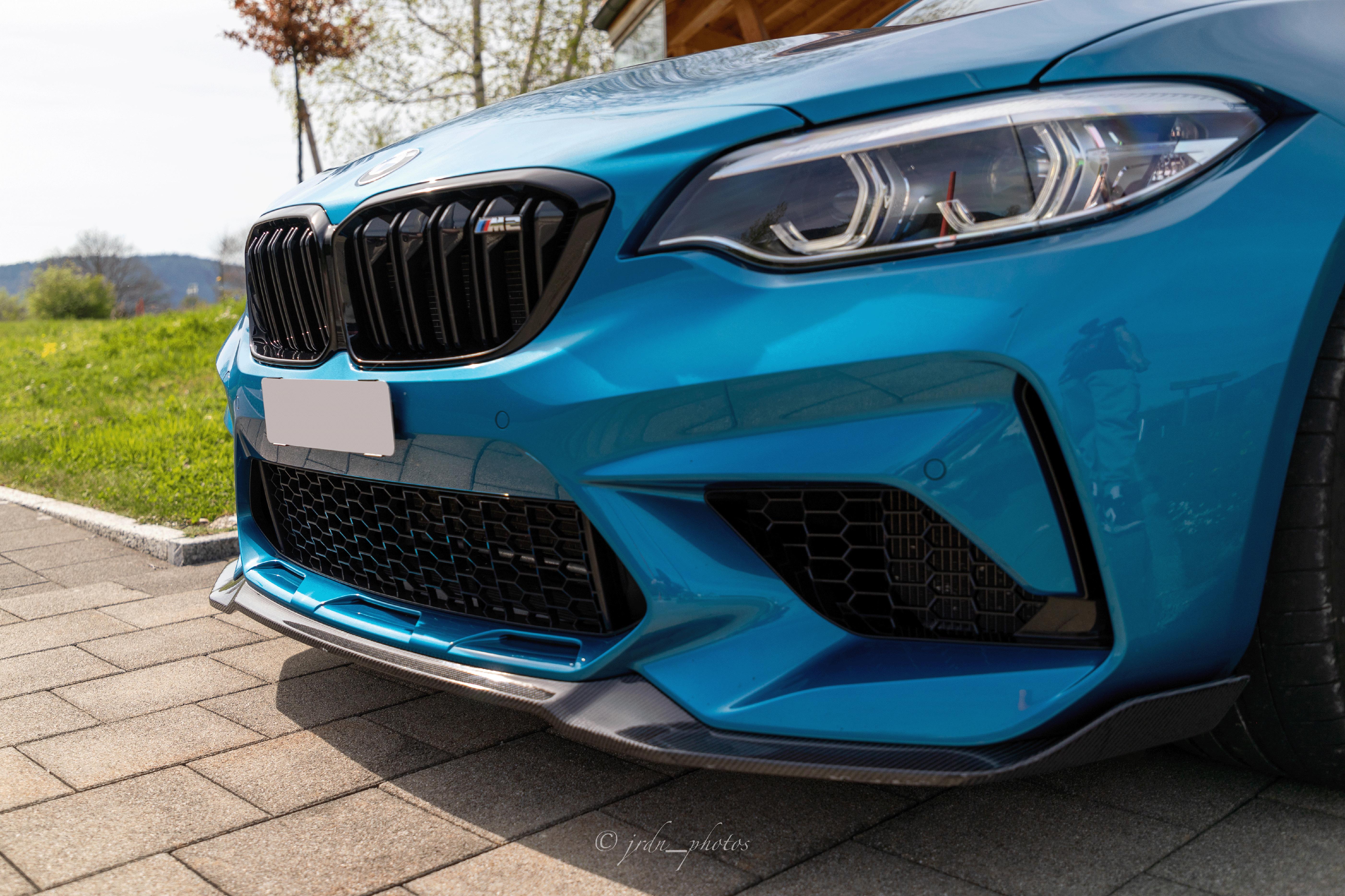 CT CARBON FRONT LIP BMW M2C F87 - CS STYLE | SWISS HOMOLOGATED
