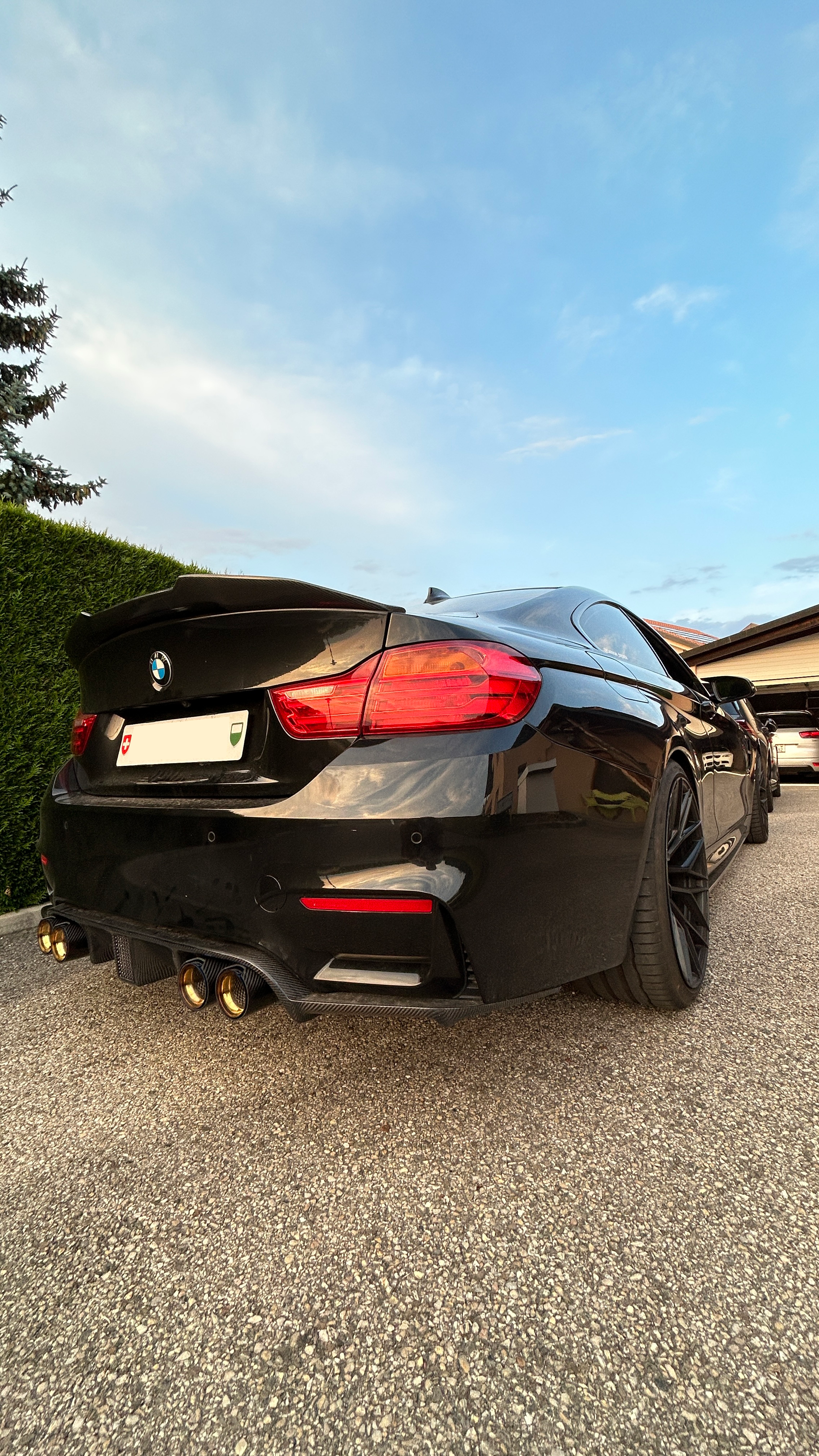 CT CARBON SPOILER BMW M4 F82 - PS STYLE | SWISS HOMOLOGATED
