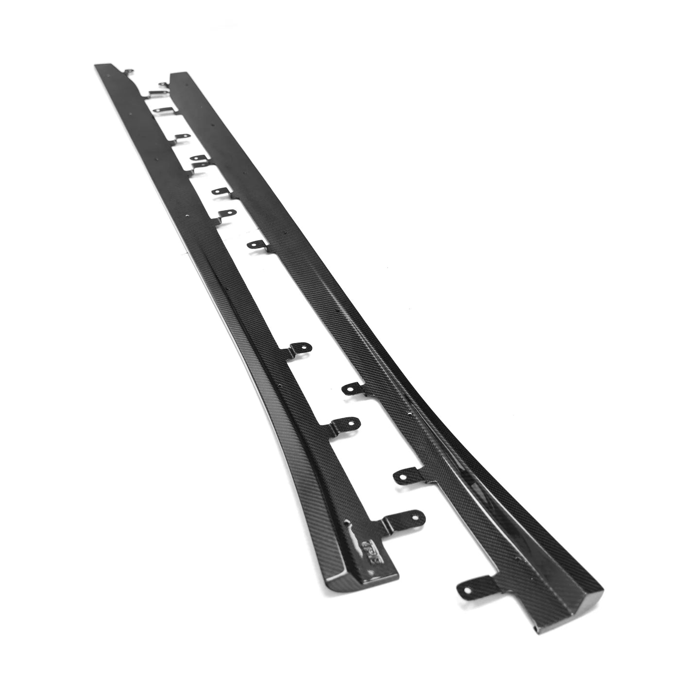 TRE CARBON FLAT SIDE SKIRTS BMW M2 G87 - TR87 STYLE | SWISS HOMOLOGATED