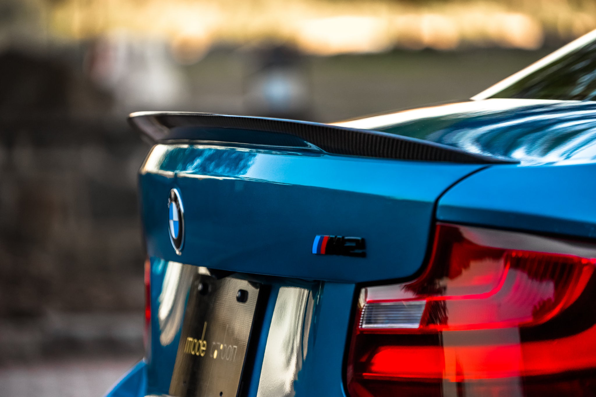 CT CARBON SPOILER BMW F22/F87 - MP STYLE | SWISS HOMOLOGATED