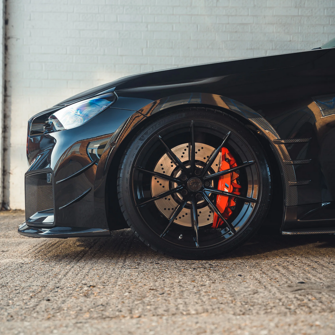 CT CARBON FRONT SIDE FENDER TRIM BMW M2 G87 | SWISS HOMOLOGATED