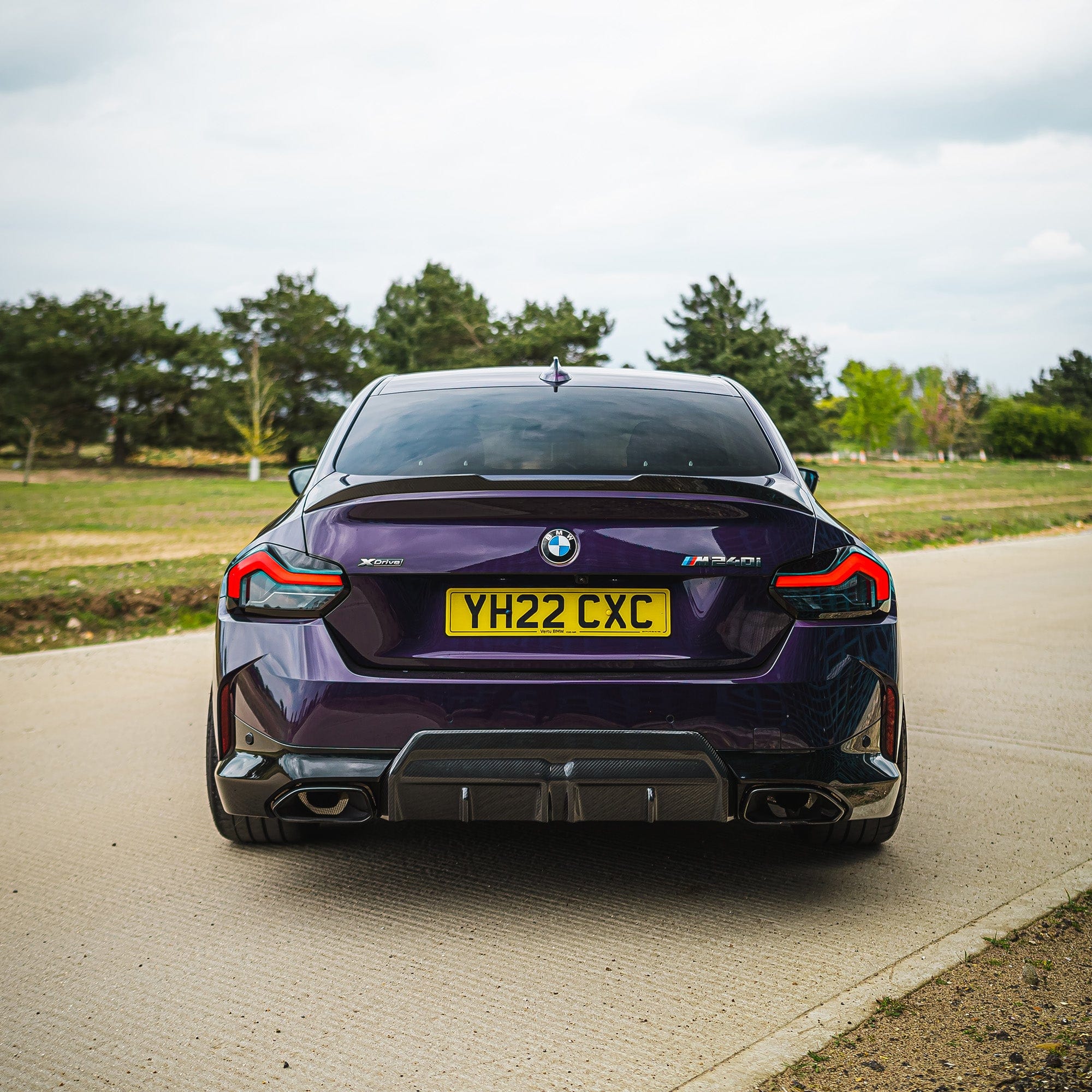 CT CARBON DIFFUSER BMW G42 - MP STYLE | SWISS HOMOLOGATED