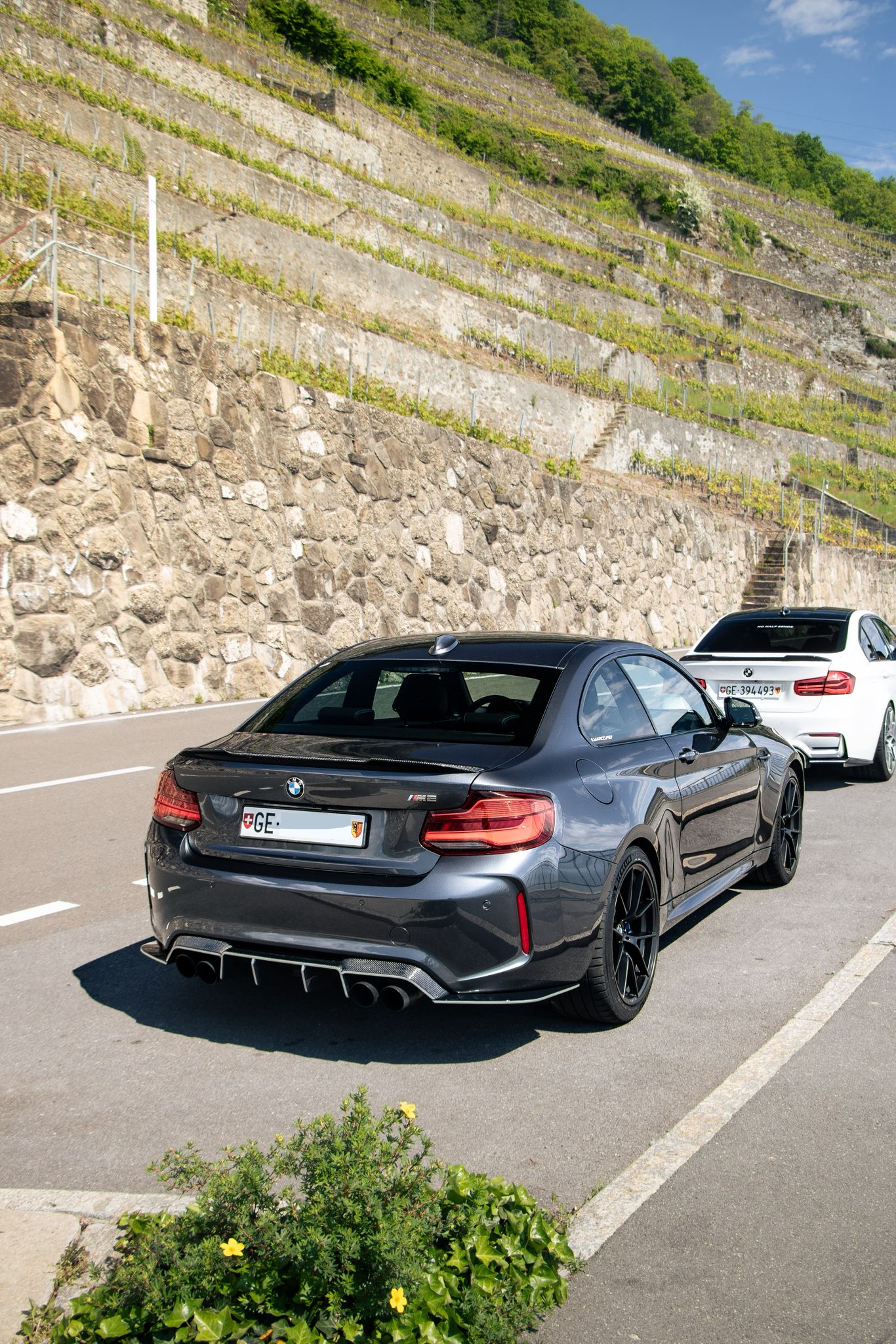CT CARBON DIFFUSER BMW M2 F87 - V STYLE | SWISS HOMOLOGATED
