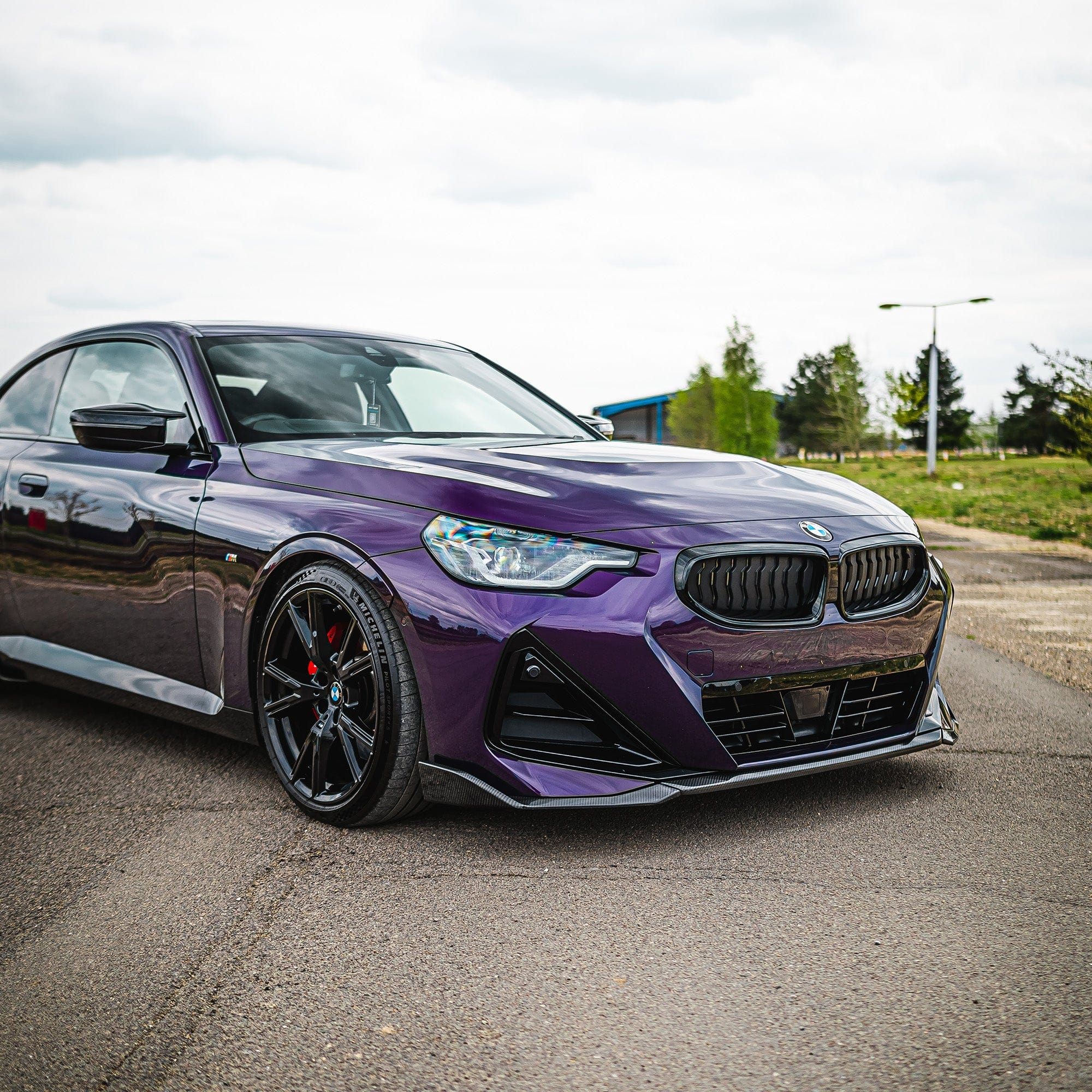 CT CARBON FRONT LIP BMW G42 - MP STYLE | PRE-HOMOLOGATION OFFER