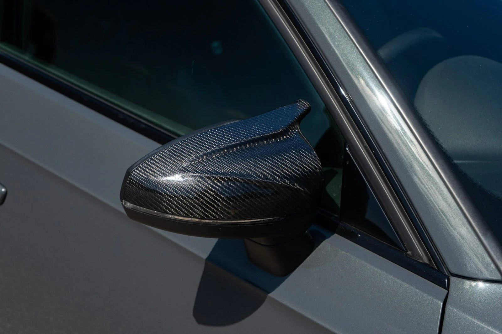 CT CARBON MIRROR COVERS AUDI A3/S3/RS3 8V WITHOUT LANE ASSIST | SWISS HOMOLOGATE