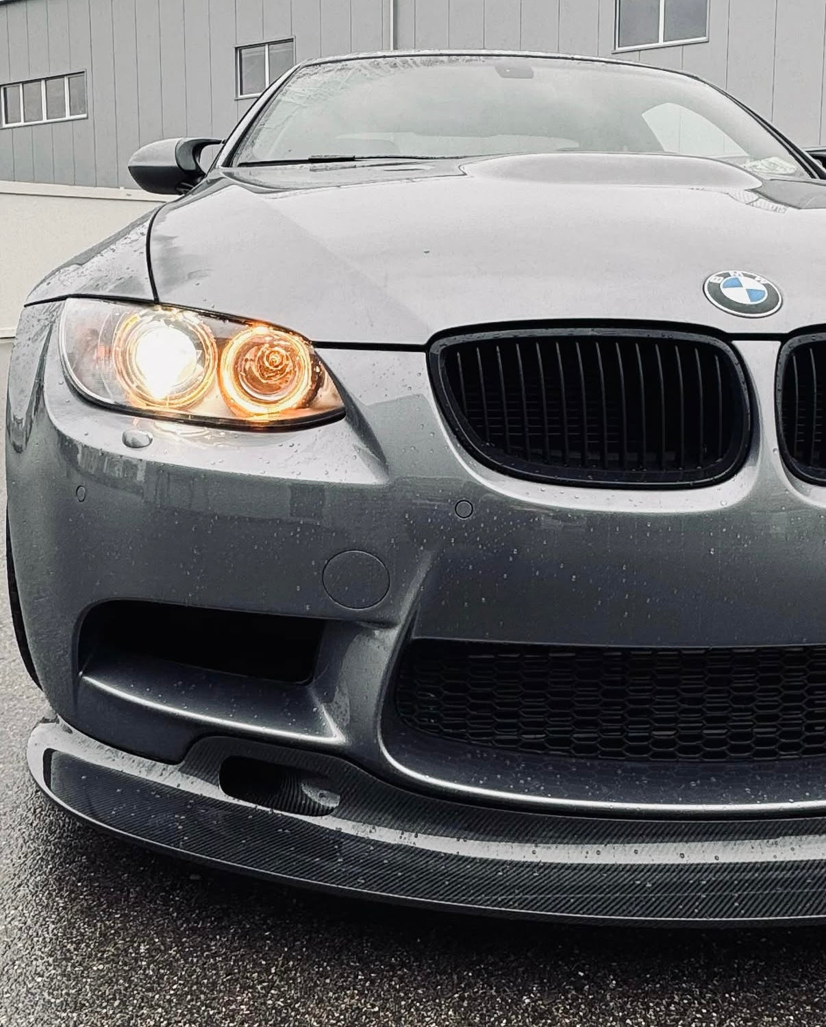 AM CARBON FRONT LIP BMW M3 E9X - GT4 | SWISS HOMOLOGATED