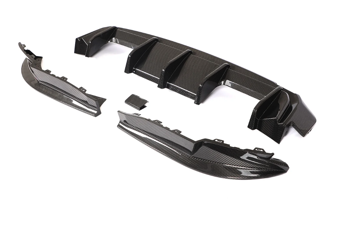 CT CARBON CARBON DIFFUSER BMW M3/M4 G8X - CT DESIGN | SWISS HOMOLOGATED