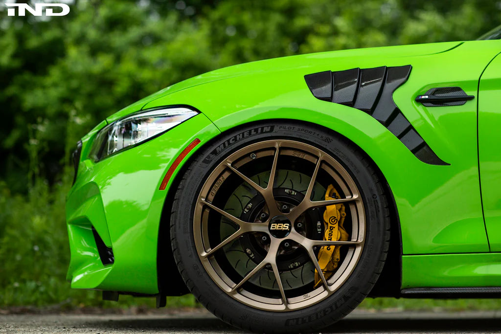 AM CARBON SIDES FENDERS BMW M2 F87 - ALPHA-N | SWISS HOMOLOGATED