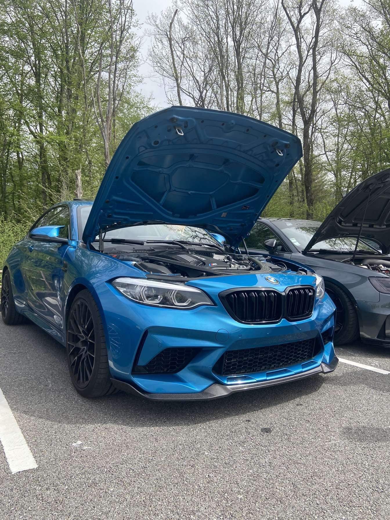 CT CARBON FRONT LIP BMW M2C F87 - CS STYLE | SWISS HOMOLOGATED