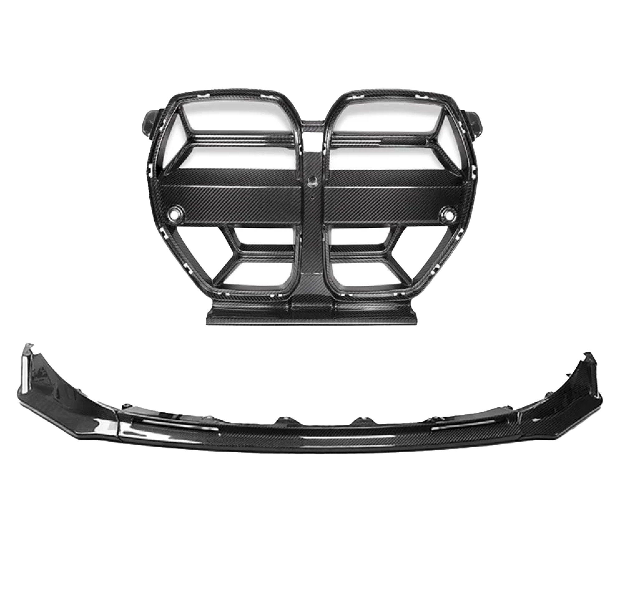 CT CARBON BMW M3/M4 G8X - PACK VS LIP + CSL GRILLE | SWISS