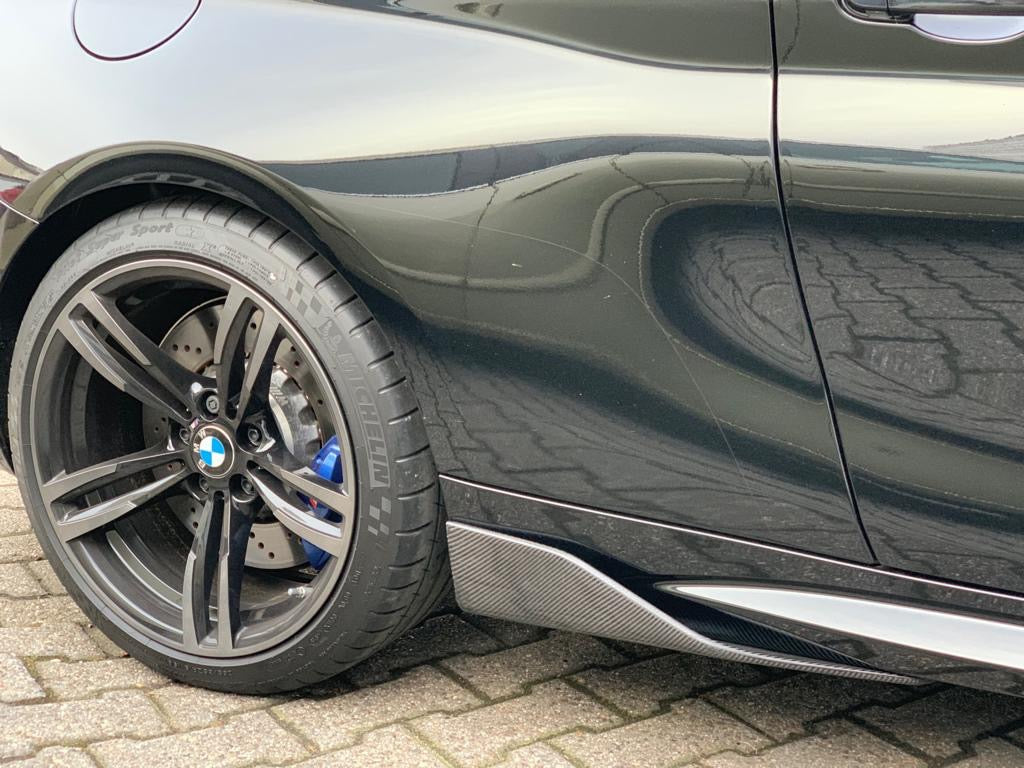 CT CARBON SIDE SKIRTS BMW M2 F87 - MP STYLE | SWISS HOMOLOGATED