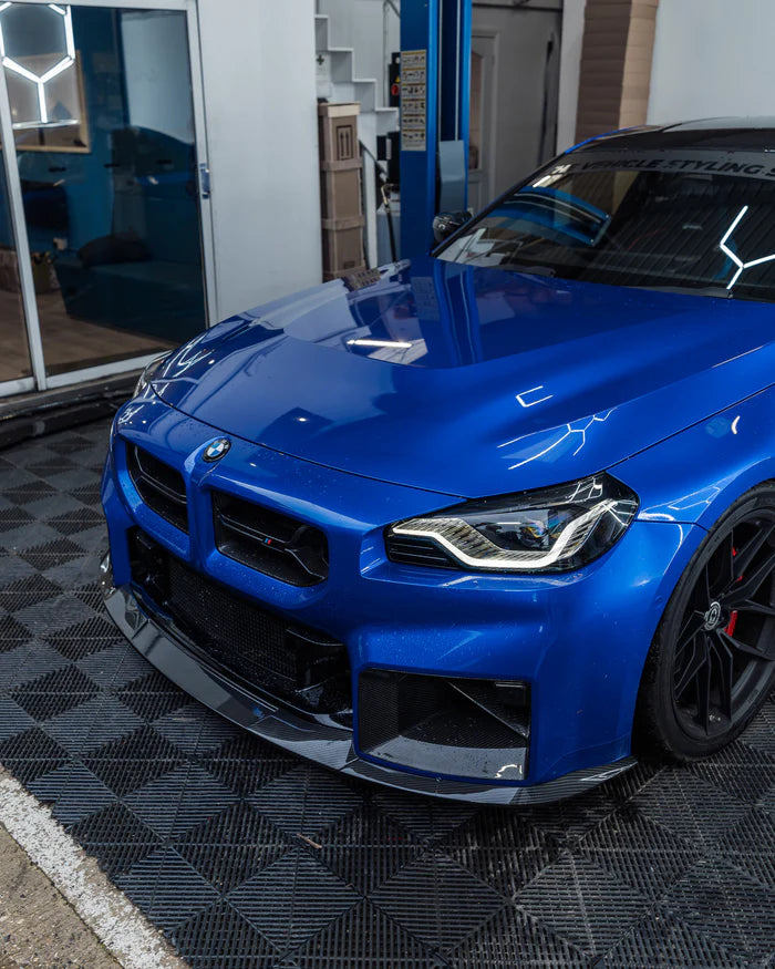 TRE CARBON FRONT GRILLS BMW M2 G87 - CSL STYLE | SWISS HOMOLOGATED