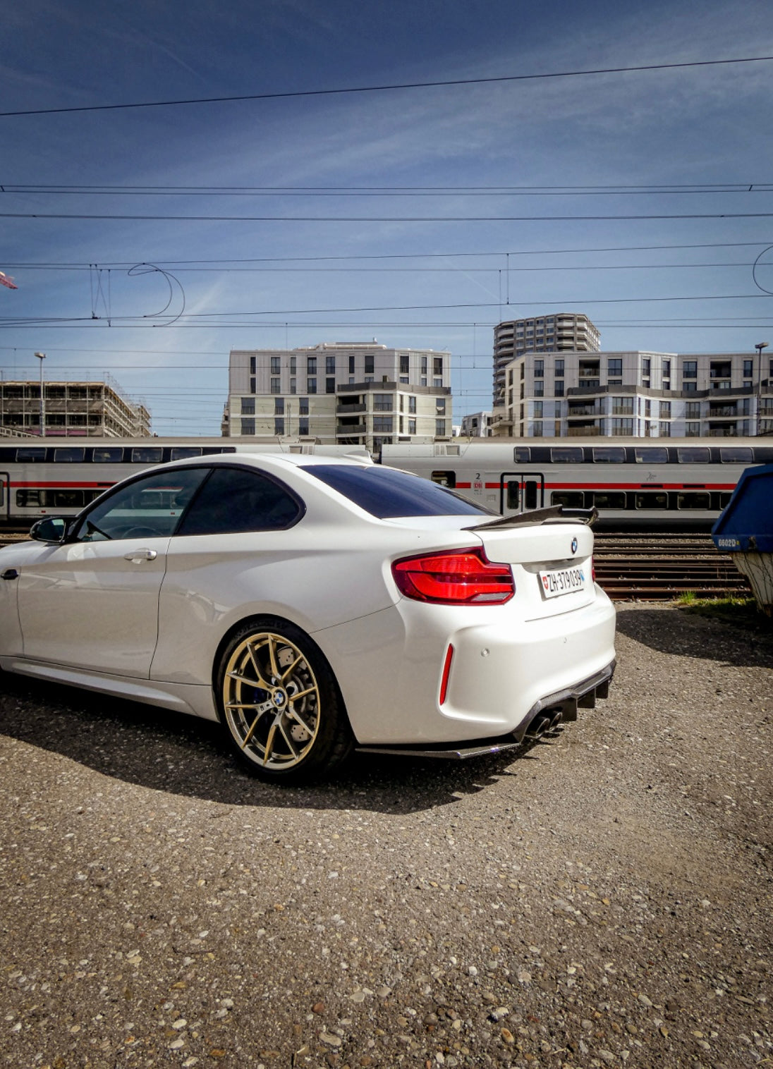 CT CARBON SPOILER BMW M2 F87 - PS STYLE | SWISS HOMOLOGATED