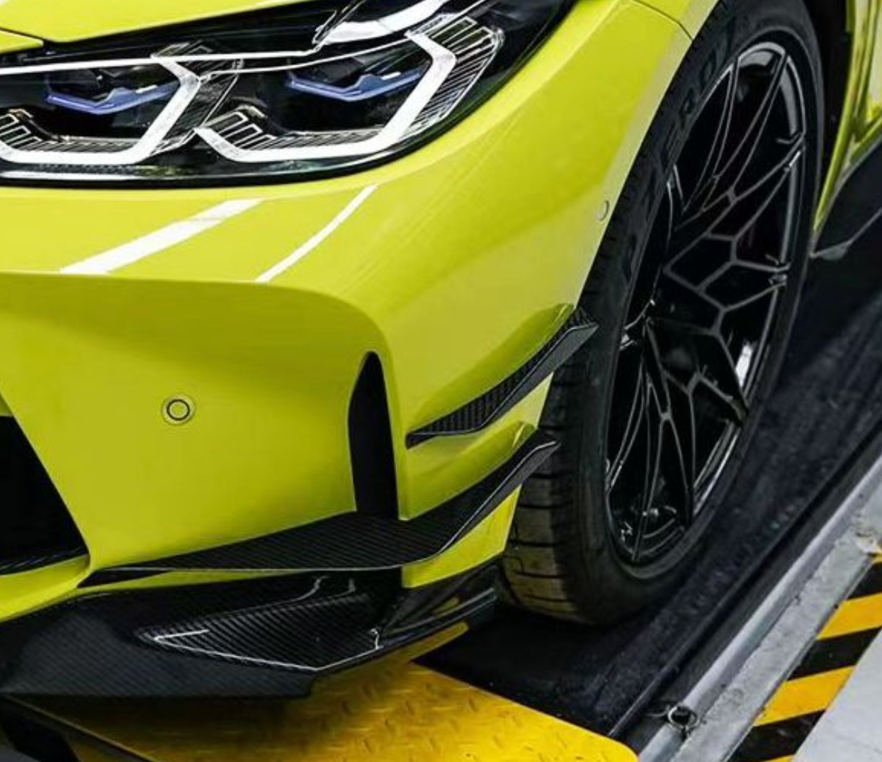 CARBON FACTORY FRONT CANARDS BMW M3/M4 G8X - VS STYLE | SWISS HOMOLOGATED
