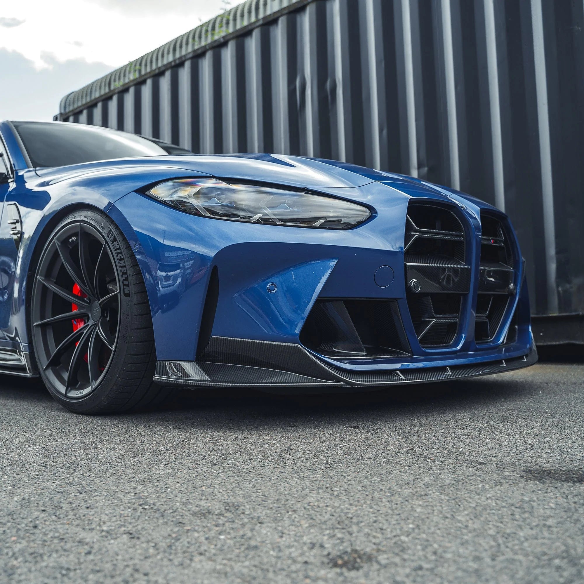 CT CARBON FRONT LIP BMW M3/M4 G8X - CT DESIGN V1 | SWISS HOMOLOGATED