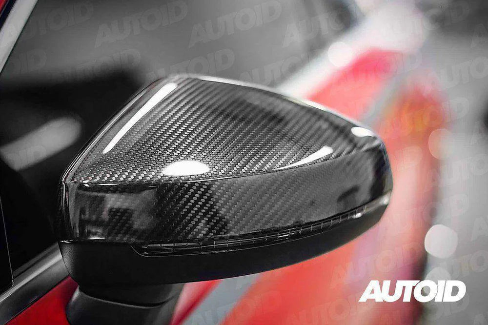 AUTOID CARBON MIRROR COVERS AUDI A3/S3/RS3 8V - TRE | SWISS HOMOLOGATED