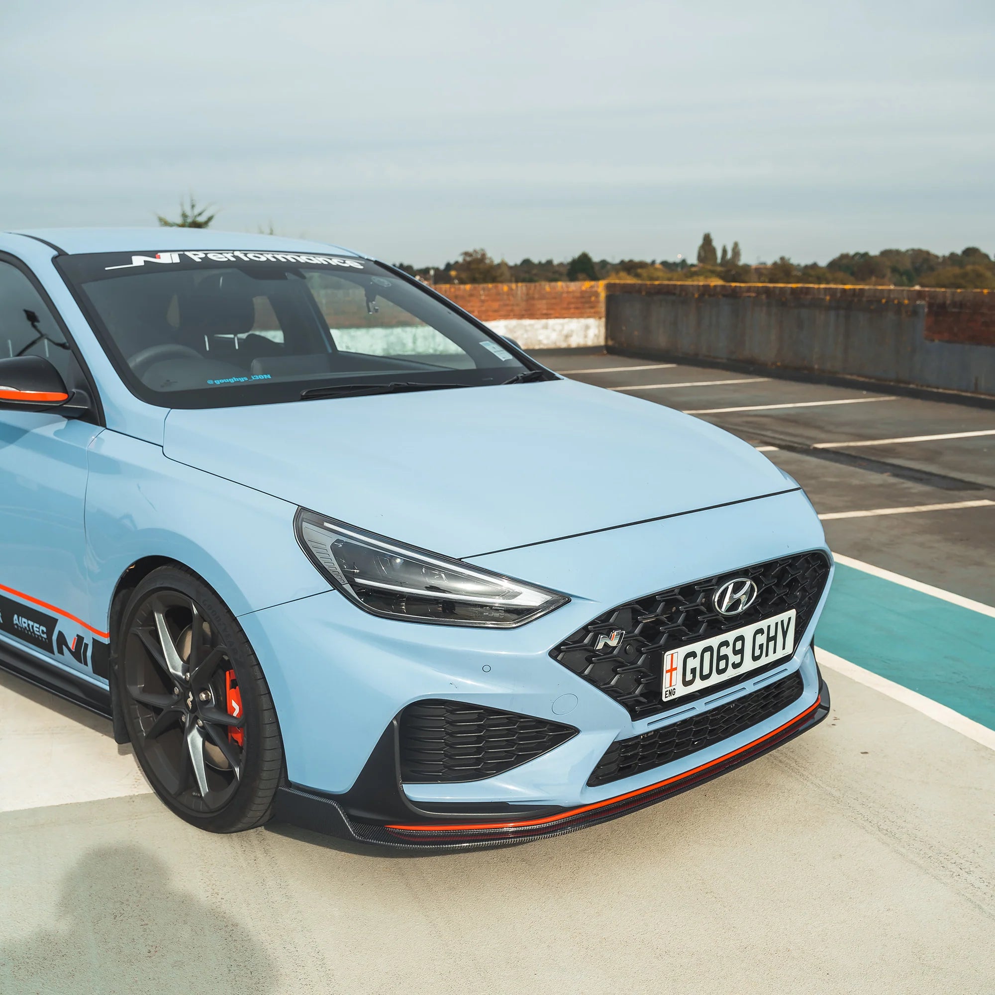 CT CARBON FRONT LIP HYUNDAI I30N (FACELIFT) - CT DESIGN | PRE-HOMOLOGATION OFFER