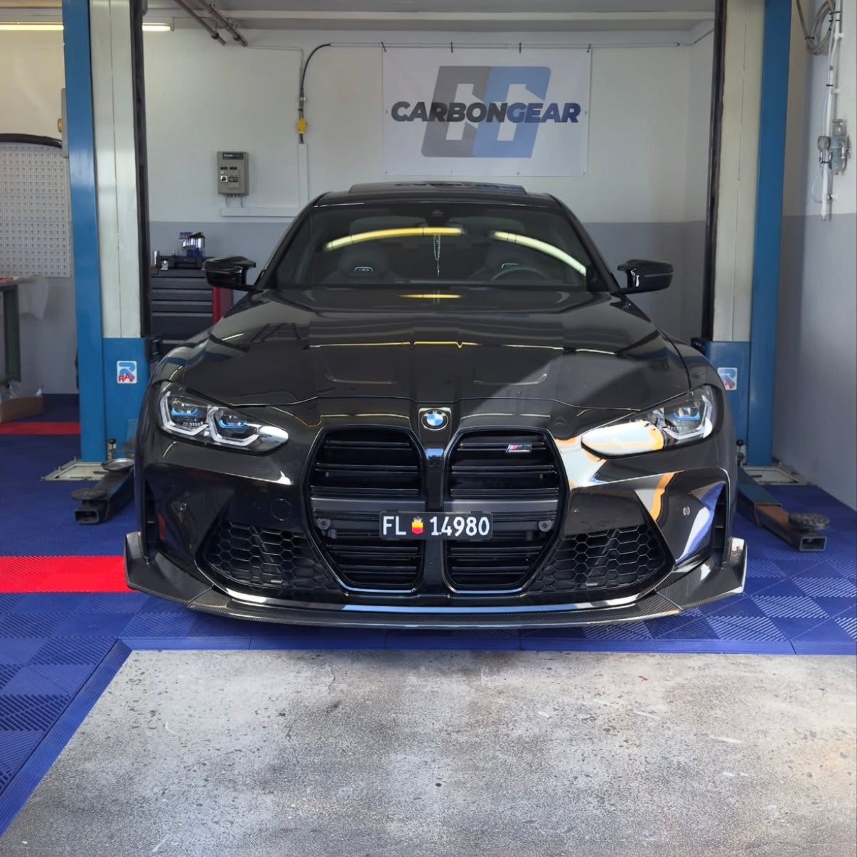 CT CARBON FRONT LIP BMW M3/M4 G8X - CSL STYLE | SWISS HOMOLOGATED