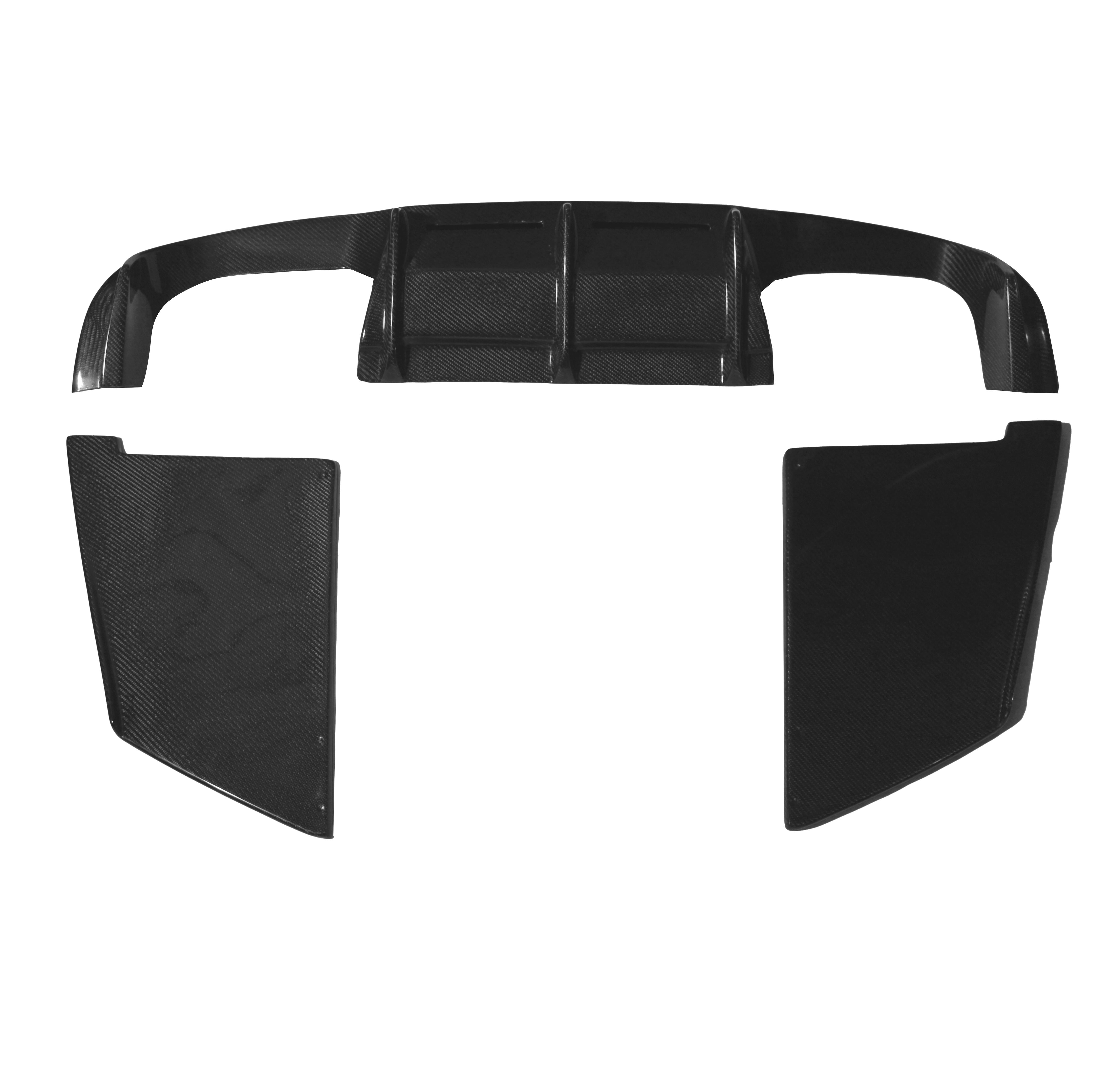 CT CARBON DIFFUSER BMW M2 F87 - MT STYLE | SWISS HOMOLOGATED