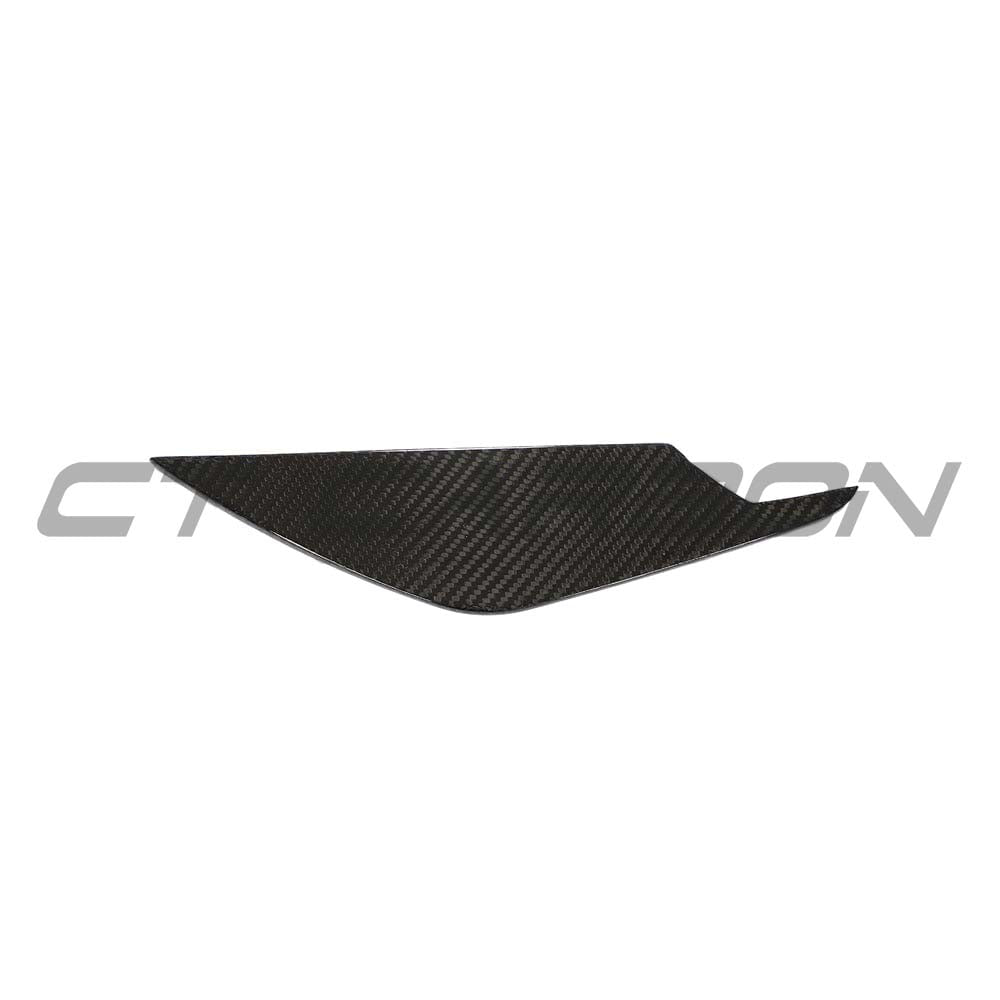 CT CARBON BMW M3/M4 (G80 G81 G82 G83) AGGRESSIVE CARBON FIBRE FRONT BUMPER CANARDS | HOMOLOGATION IN PROCESS