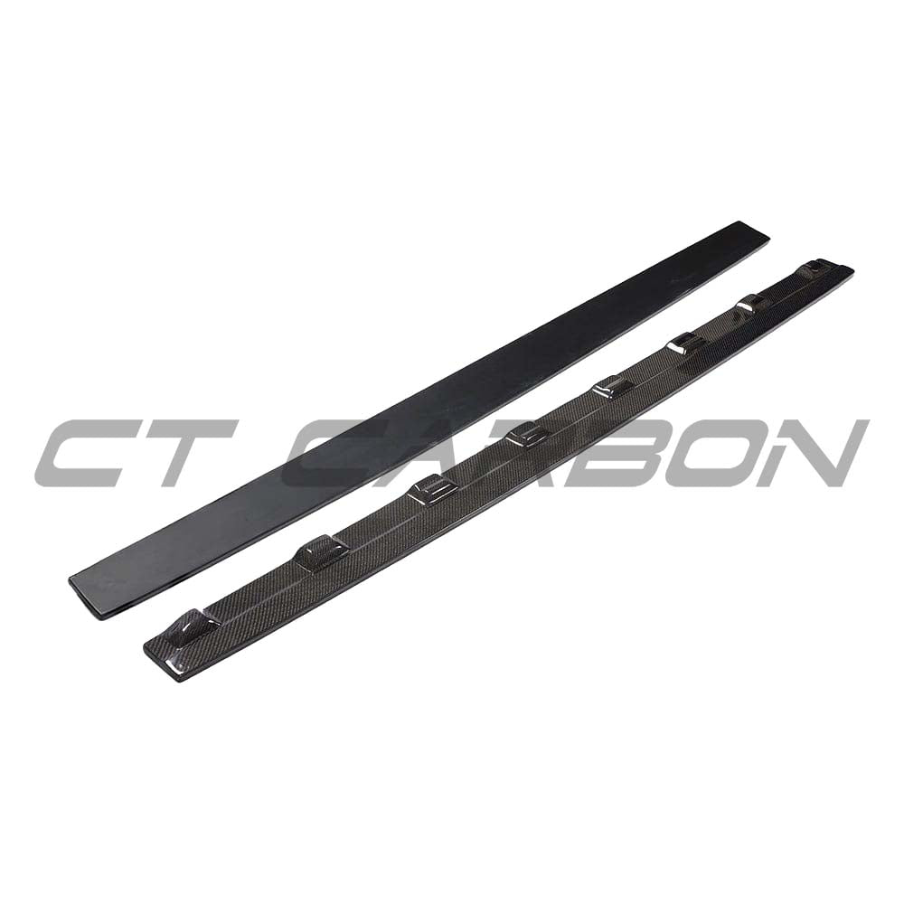 CT CARBON AUDI A3 8V FACELIFT CARBON FIBRE SIDE SKIRTS | SWISS HOMOLOGATED