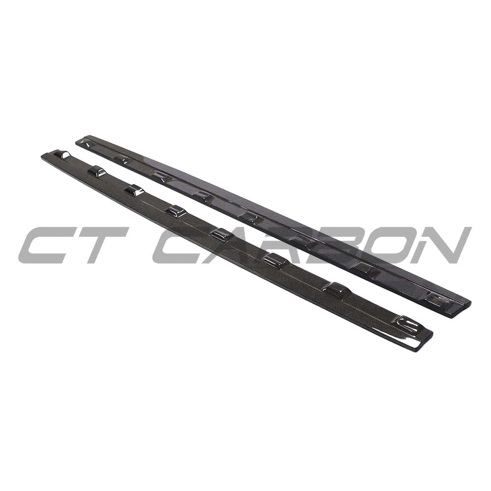 CT CARBON AUDI A3 8V FACELIFT CARBON FIBRE SIDE SKIRTS | SWISS HOMOLOGATED
