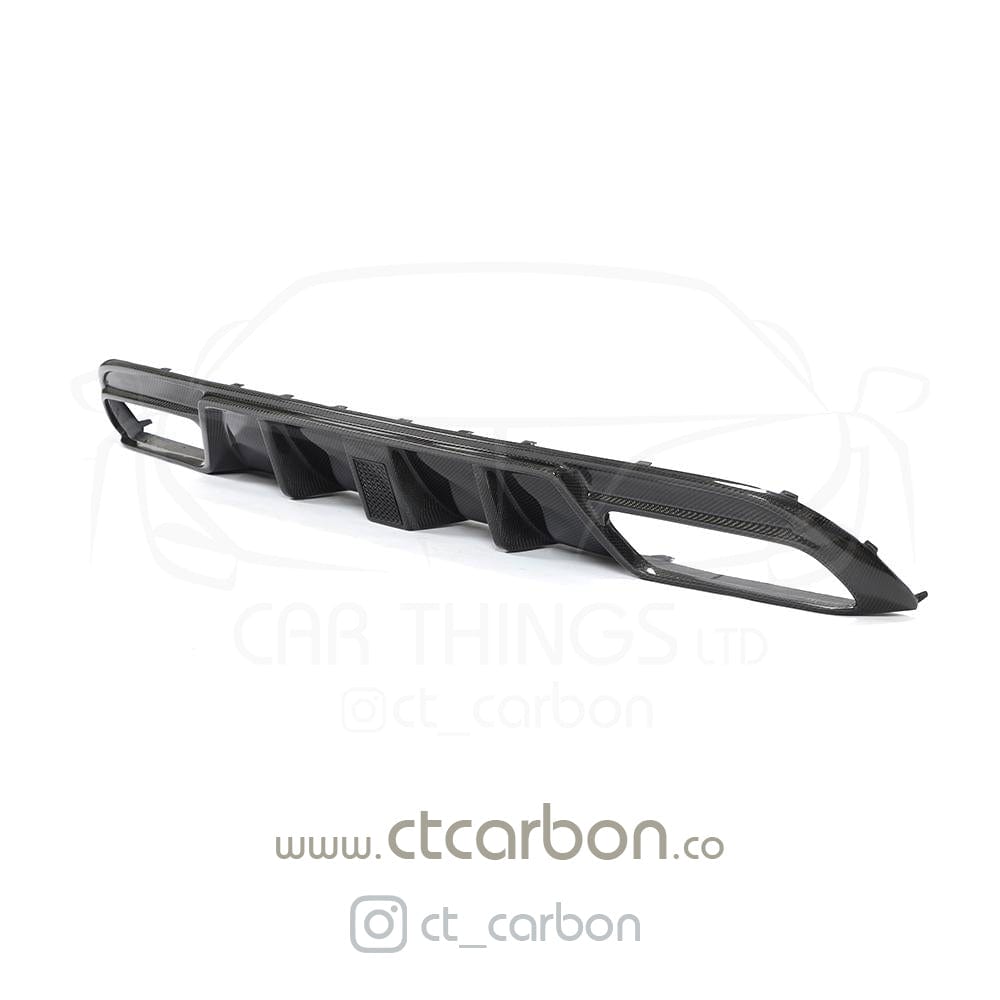CT CARBON MERCEDES W205 C63 & C63S SALOON 4DR CARBON DIFFUSER - CT DESIGN | SWISS HOMOLOGATED