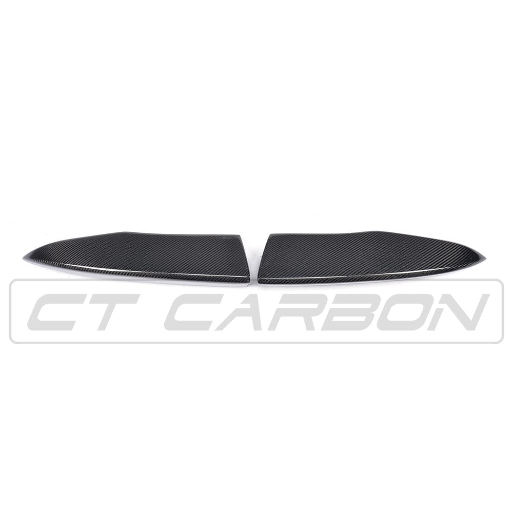 CT CARBON AUDI A3 S-LINE & S3 PRE-FACELIFT 8V SALOON CARBON FIBRE REAR BUMPER EXTENSION | SWISS HOMOLOGATED