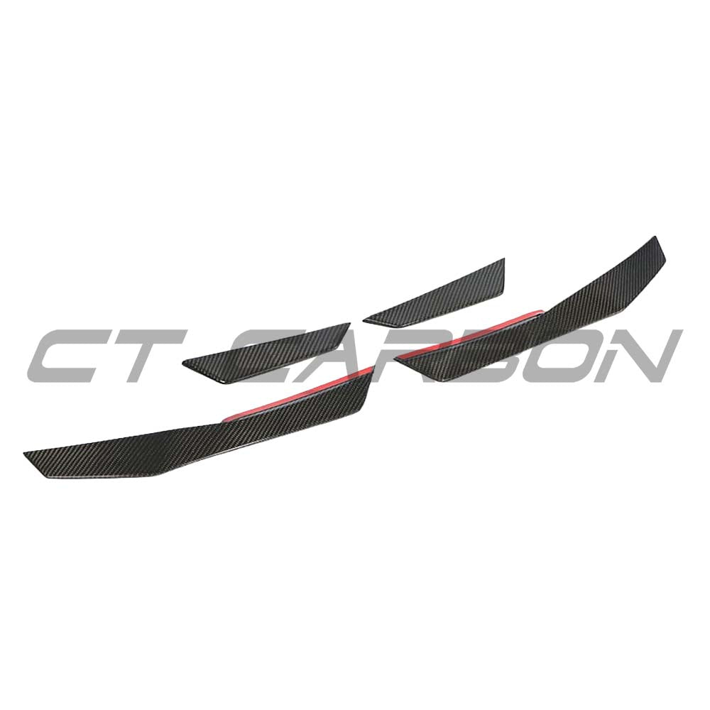 CT CARBON AUDI R8 V10 GEN 2 CARBON FIBRE SIDE CANARDS | HOMOLOGATION IN PROCESS
