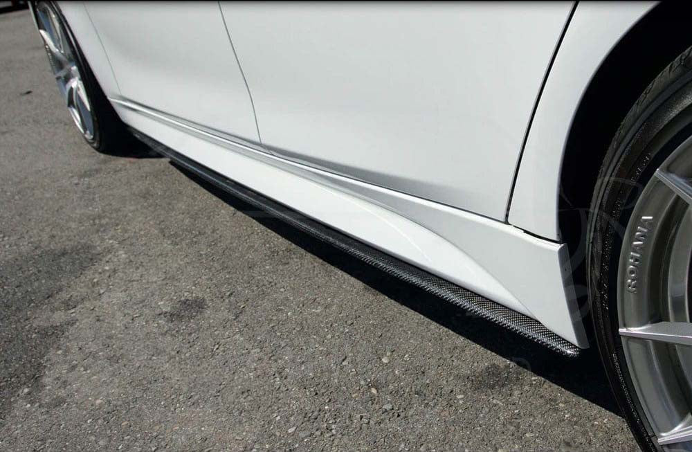 CT CARBON BMW F30/F31 3 SERIES CARBON FIBRE SIDE SKIRTS - V1 | SWISS HOMOLOGATED