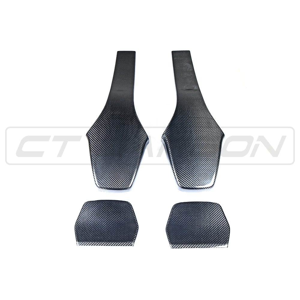 CT CARBON BMW M2C & M3 & M4 (F87 F80 F82 F83) CARBON FIBRE SEAT BACK | SWISS HOMOLOGATED