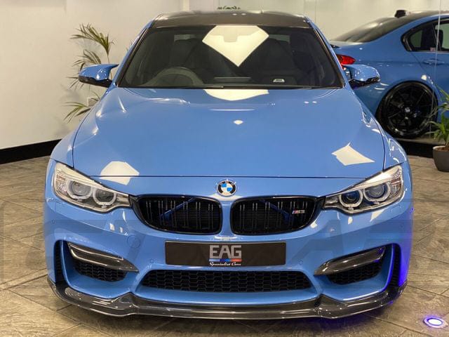 CT CARBON FRONT LIP BMW M3/M4 F8X - V STYLE | SWISS HOMOLOGATED