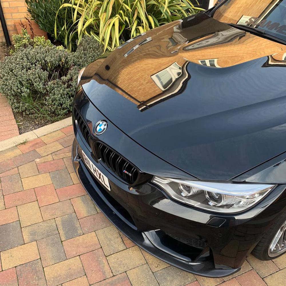 CT CARBON BMW M3/M4 F80/F82/F83 2014-2020 CARBON FIBRE SPLITTER - V3 | HOMOLOGATION IN PROCESS
