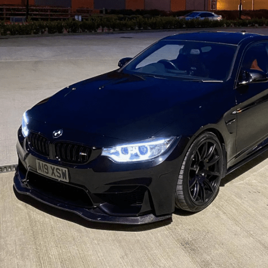 CT CARBON BMW M3/M4 F80/F82/F83 2014-2020 CARBON FIBRE SPLITTER - V8 | HOMOLOGATION IN PROCESS