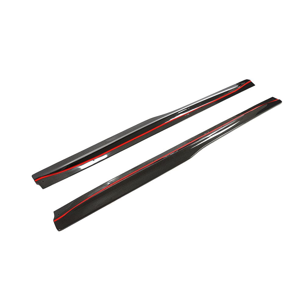 CT CARBON BMW M4 (F82 F83) CARBON FIBRE SIDE SKIRTS - PS STYLE | SWISS HOMOLOGATED