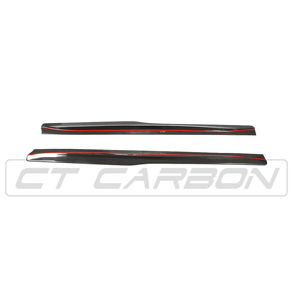 CT CARBON BMW M4 (F82 F83) CARBON FIBRE SIDE SKIRTS - PS STYLE | SWISS HOMOLOGATED