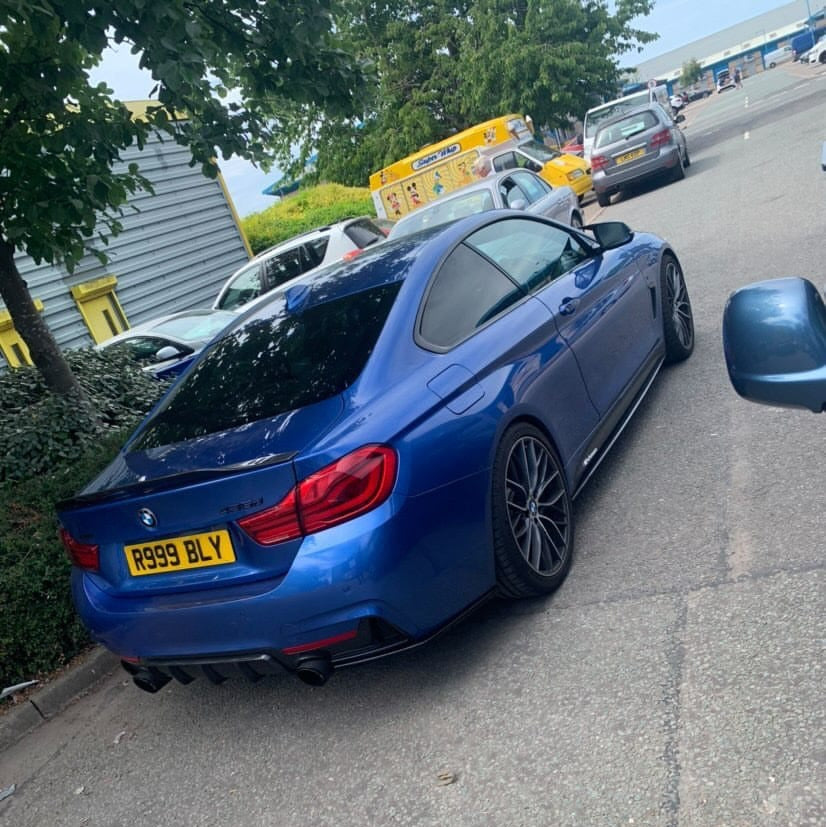 CT CARBON BMW F32 4 SERIES CARBON FIBRE SPOILER - PS STYLE | SWISS HOMOLOGATED