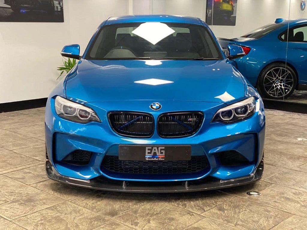 CT CARBON BMW M2 F87 N55 (OG) 2015-2017 CARBON FIBRE SPLITTER - V5 | HOMOLOGATION IN PROCESS