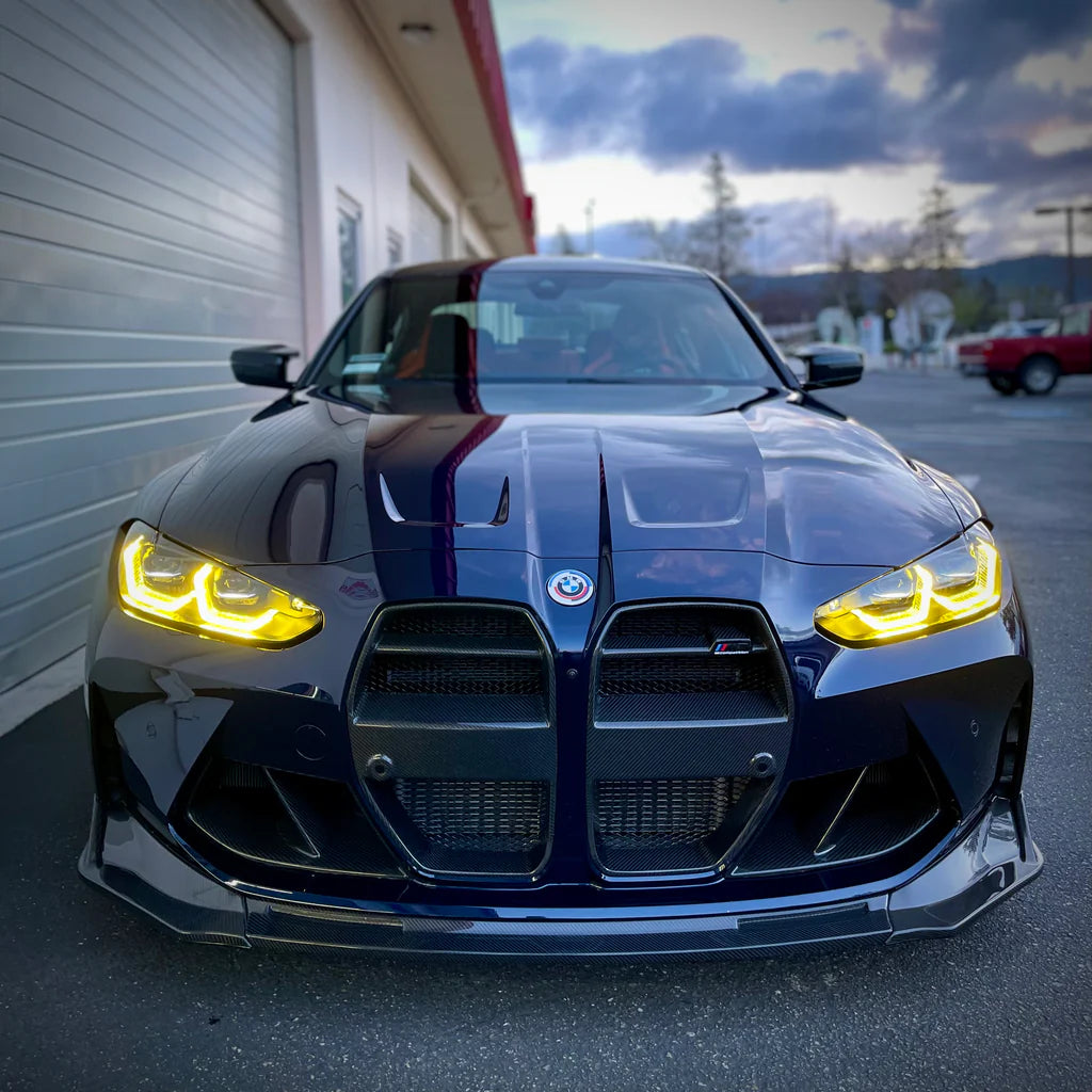 CT CARBON FRONT LIP BMW M3/M4 G8X - VS STYLE | SWISS HOMOLOGATED